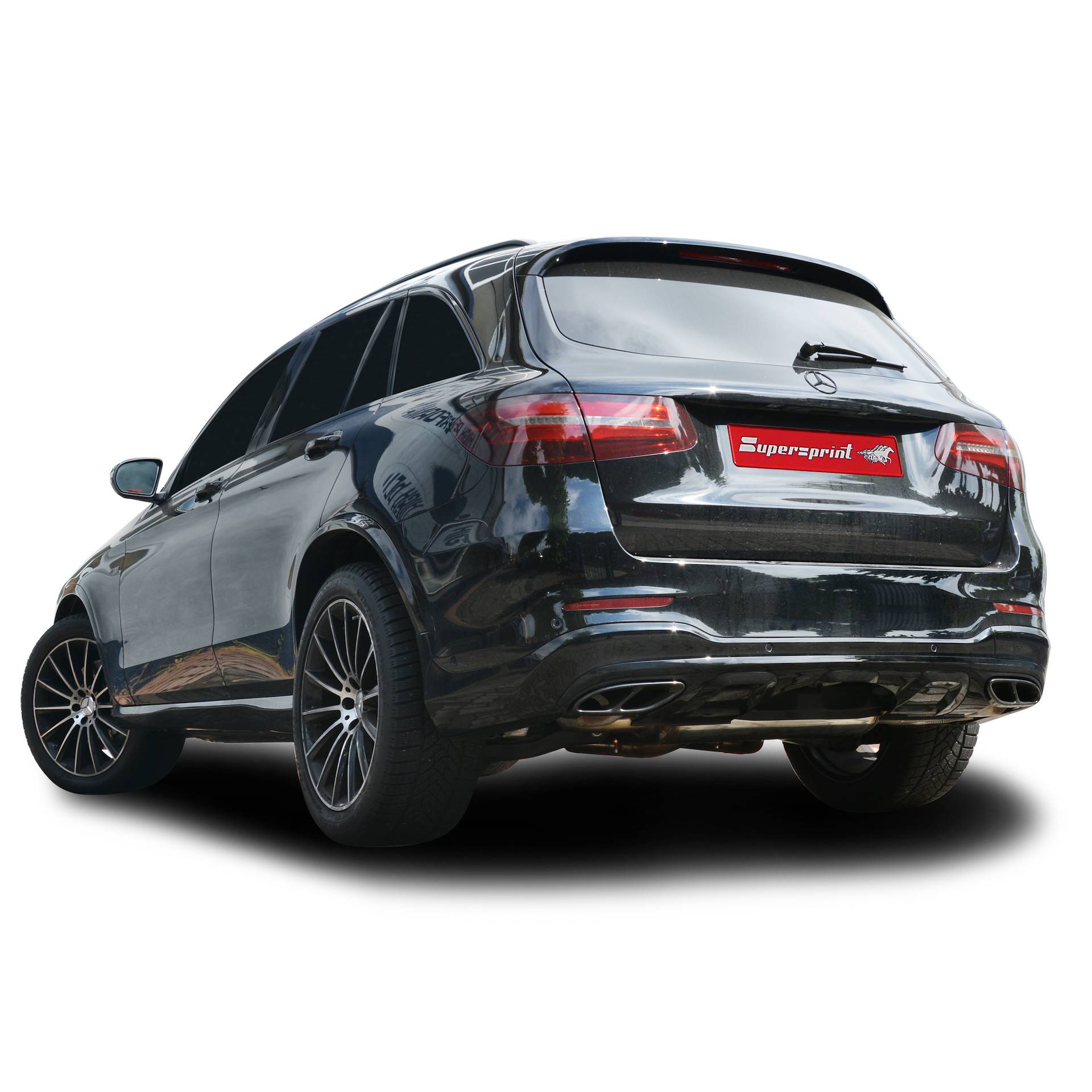 Supersprint Auspuff für Mercedes-AMG X253 GLC 43 4-Matic (3.0i V6 Bi-Turbo 367 PS) 2015 ->